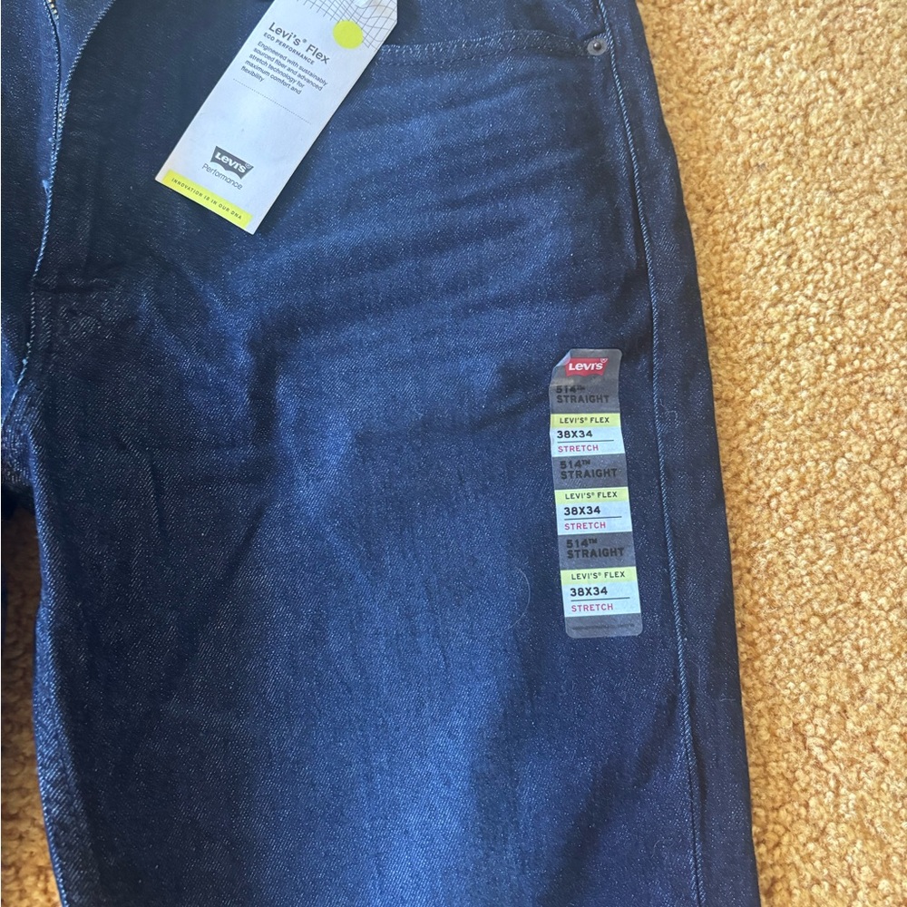 Levi's Dark Indigo Flex Jeans